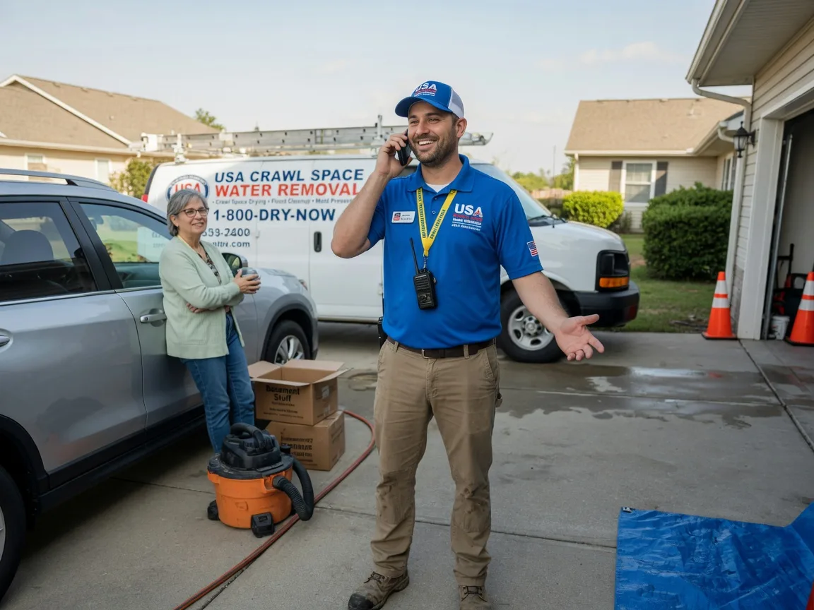 Crawl Space Water Removal Summerdale, AL FAQs